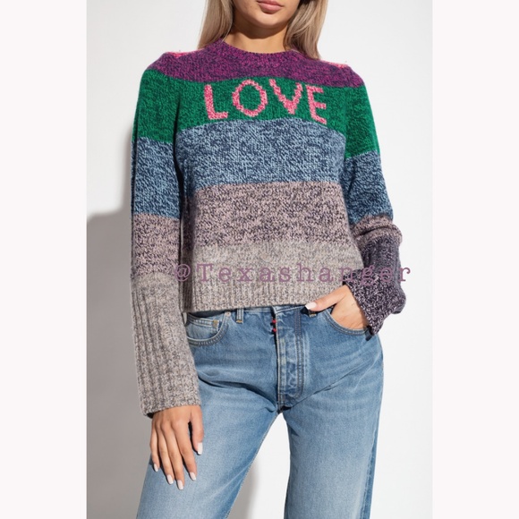 Zadig & Voltaire Sweaters Nwt Zadig Voltaire Cyrka Love Sweater M
